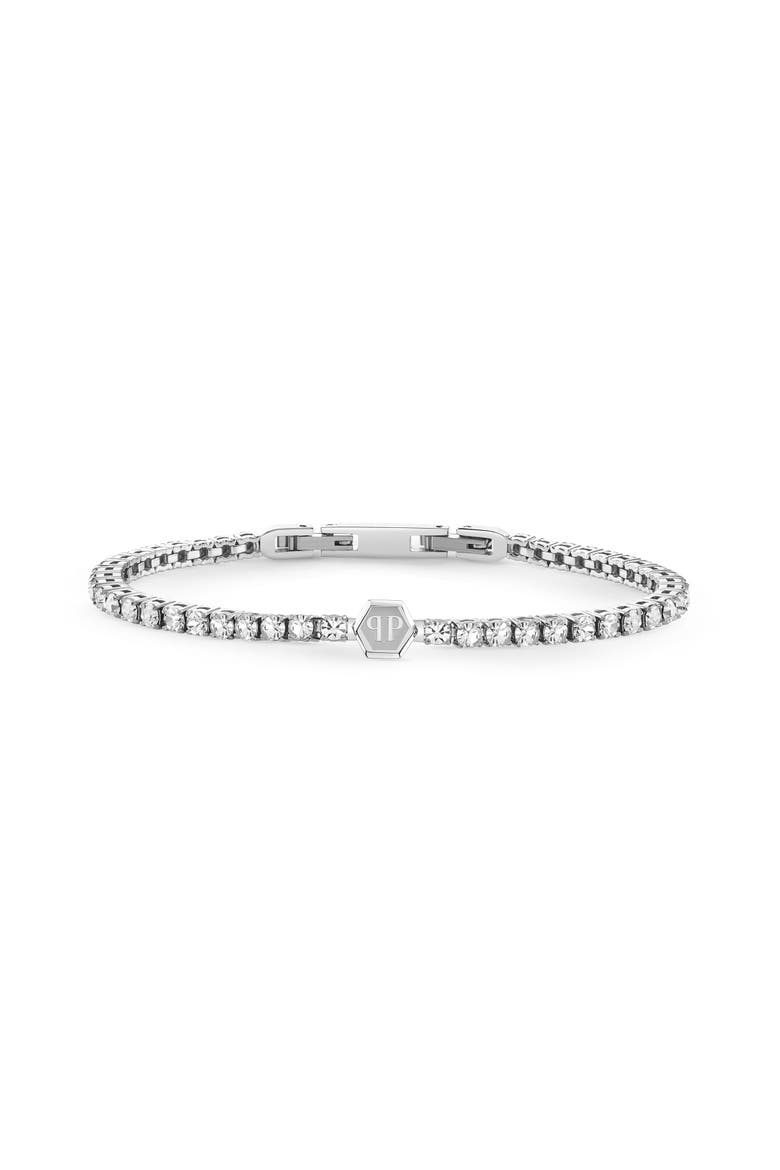 Bracelet Plein Tennis Royal Men, Main, color, Silver