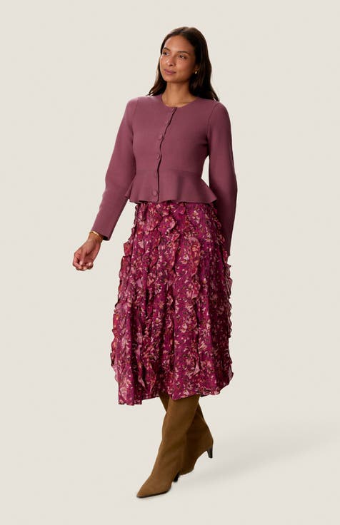 Tessa Ruffle Skirt