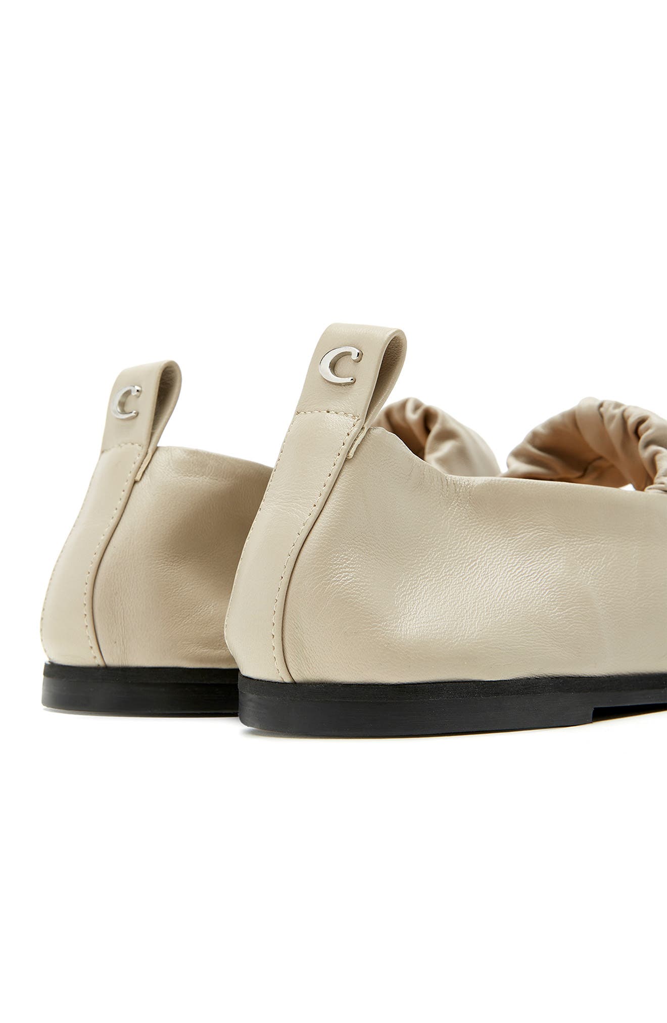 La Canadienne Grey City Dry<sup>™</sup> Waterproof Mary Jane Flat, Alternate, color, Beige Leather