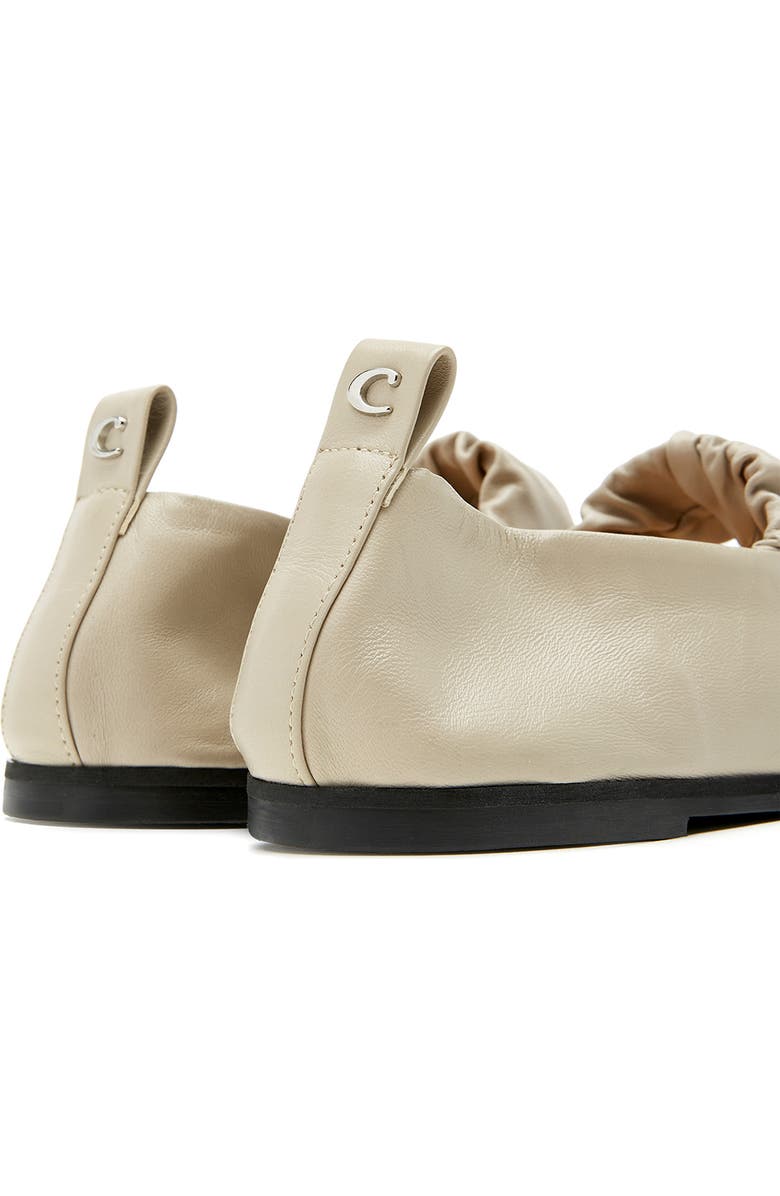 La Canadienne Grey City Dry<sup>™</sup> Waterproof Mary Jane Flat, Alternate, color, Beige Leather