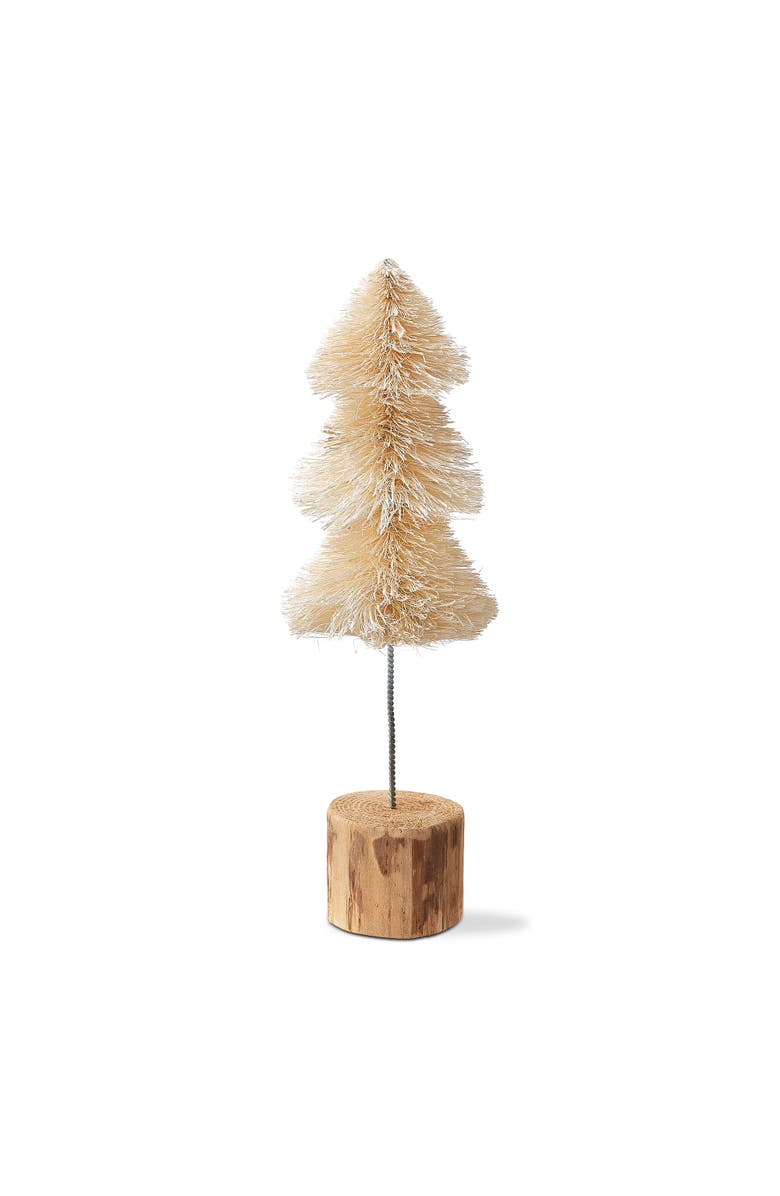 tag Small Natural Sisal Tree - Holiday Tabletop Decoration, Main, color, White