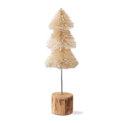 Small Natural Sisal Tree - Holiday Tabletop Decoration