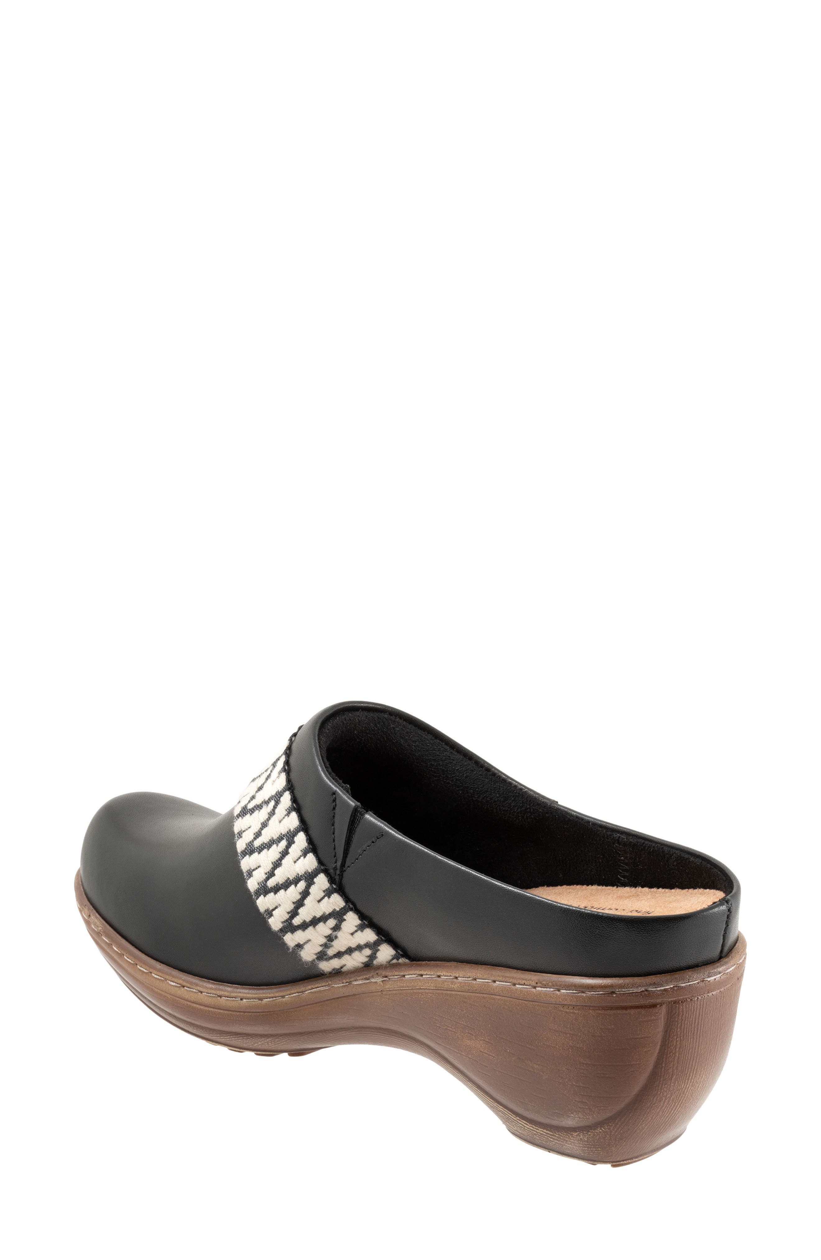 Marion Platform Clog, Alternate, color, BLACK