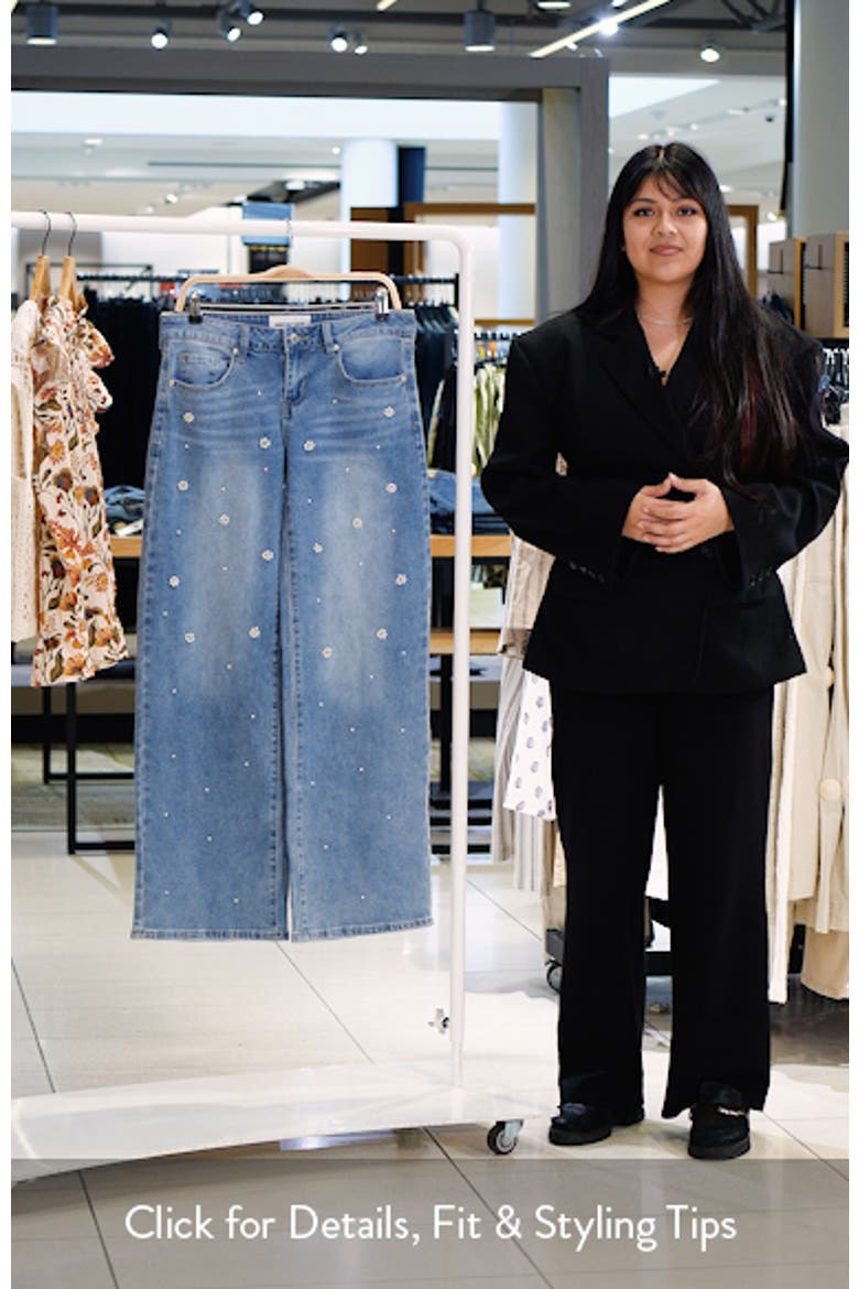 Frida Stretch Wide Leg Jeans video