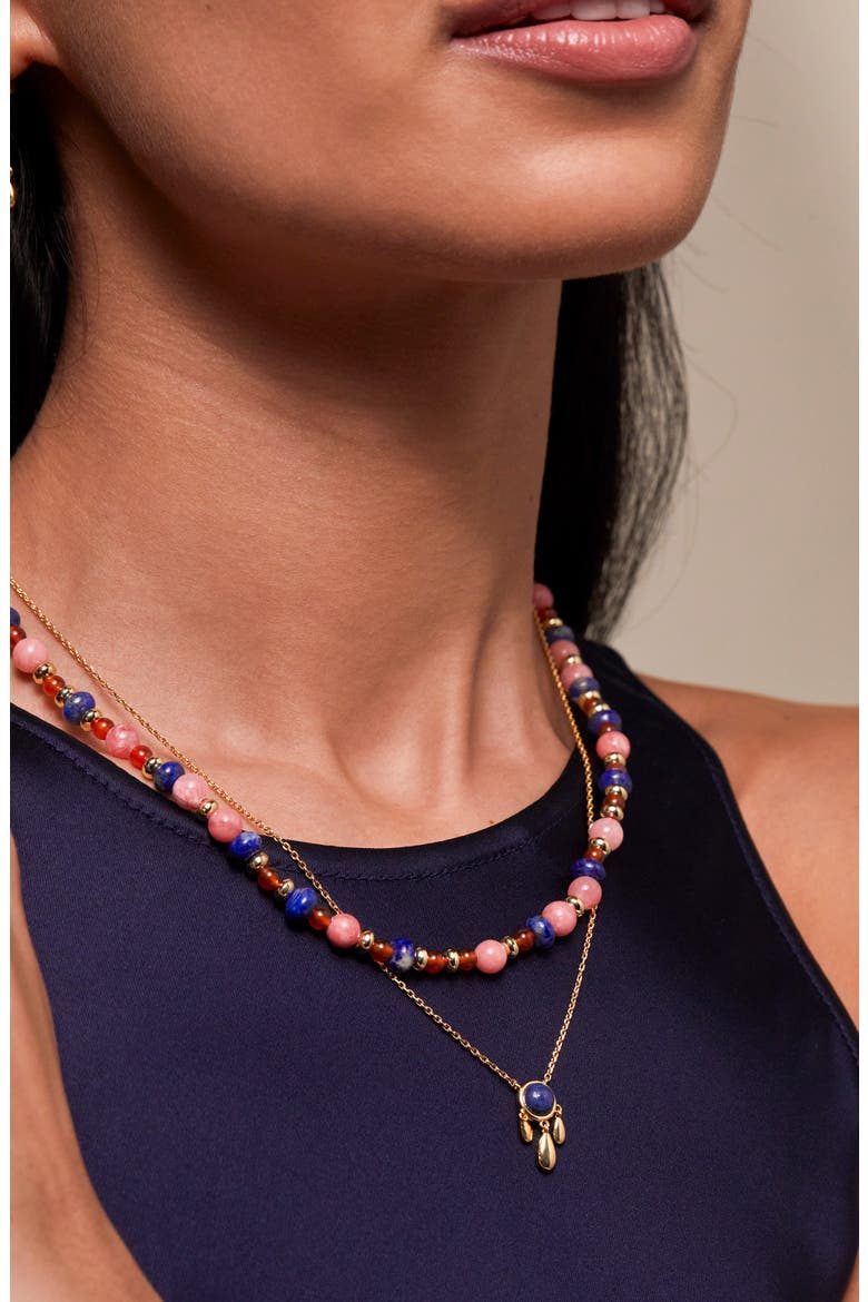 Beaded Necklace, Alternate, color, MULTI