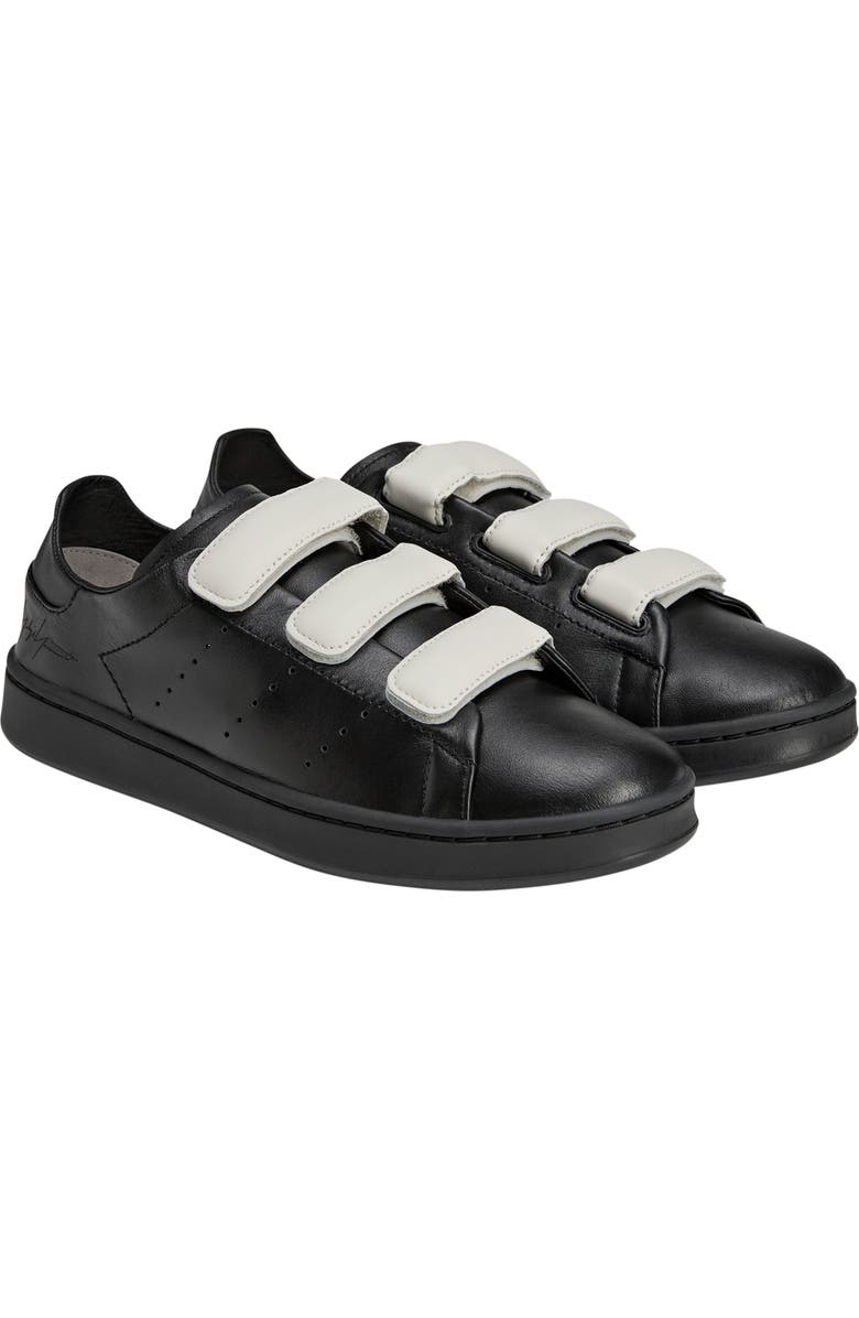 Y-3 Gender Inclusive Stan Smith Sneaker, Main, color, Black/ Black/ Orbit Grey