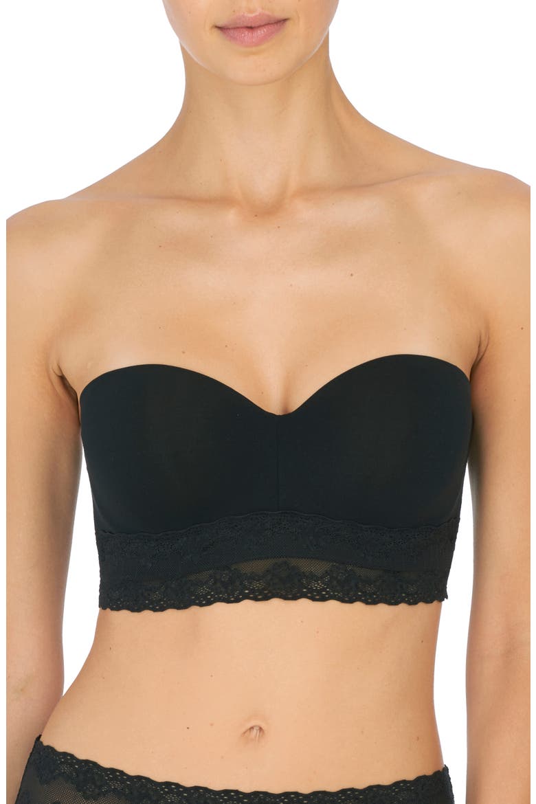 Bliss Perfection Strapless Underwire Bra, Main, color, BLACK