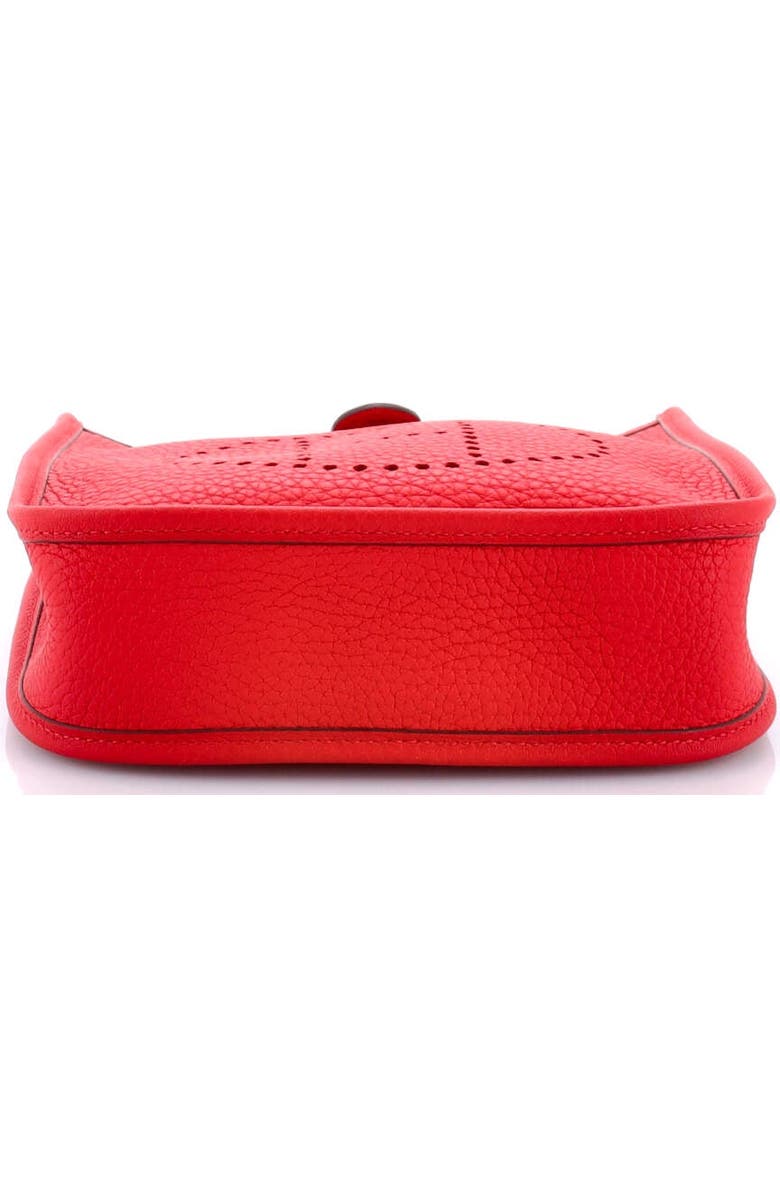Pre-Owned Hermes Evelyne Bag Gen III Clemence TPM, Alternate, color, Rouge De Coeur