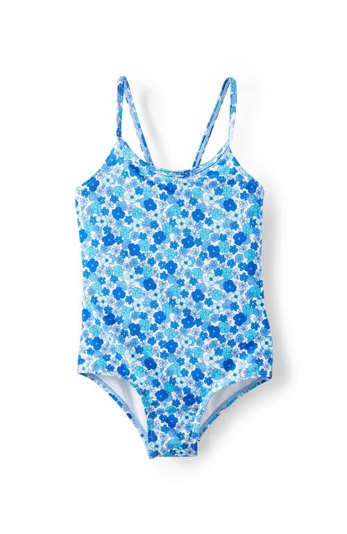 Cotton On Kids Kid's Helen One Piece In Dawn Blue Mini Ditsy