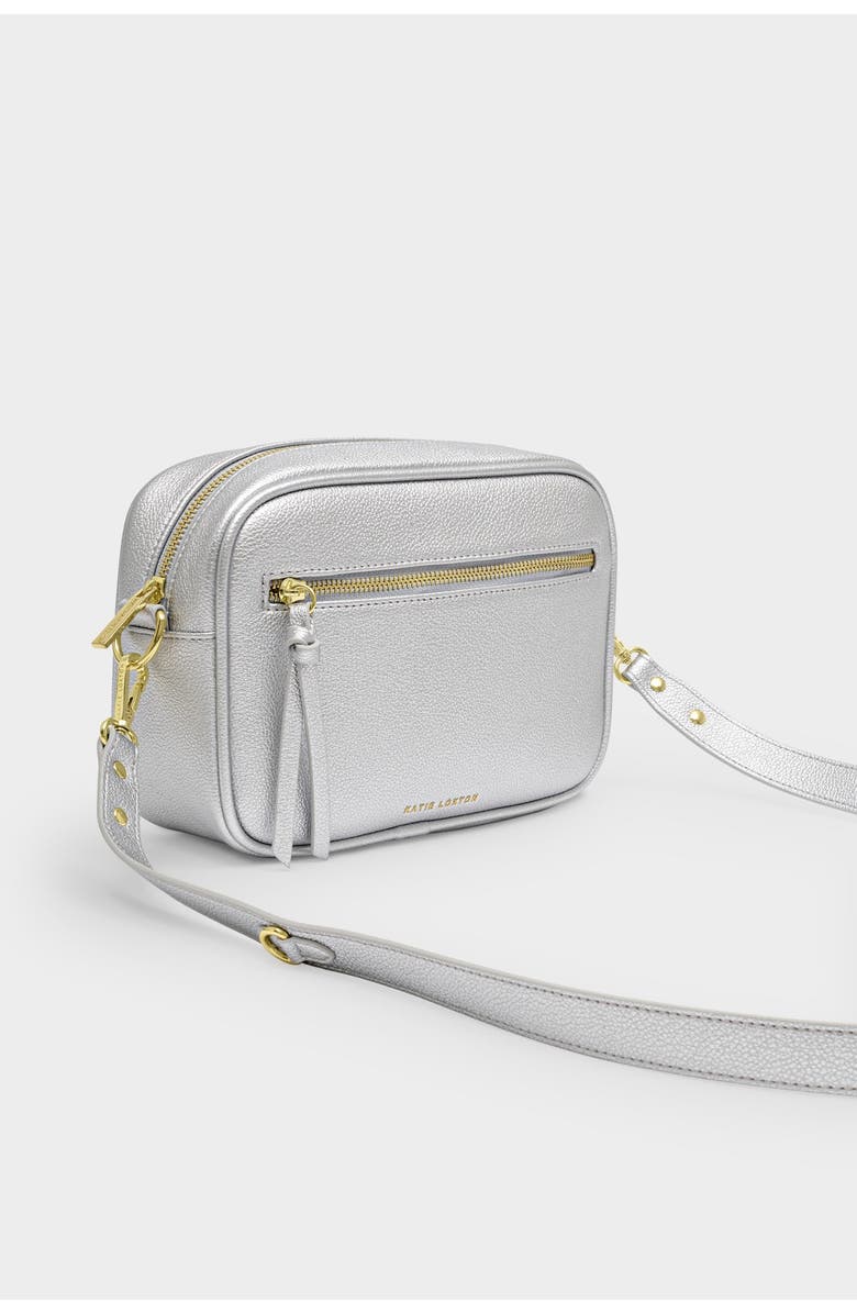 Katie Loxton Hallie Crossbody Bag in Silver, Alternate, color, Silver