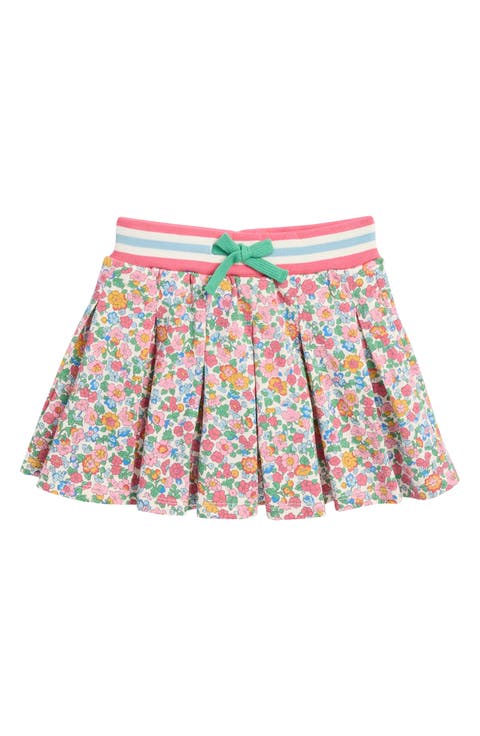 Kids' Pleated Cotton Jersey Skort (Toddler, Little Kid & Big Kid)
