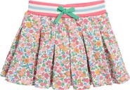 Mini Boden Kids' Pleated Cotton Jersey Skort