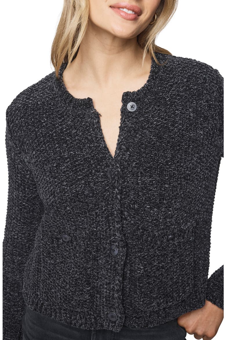 Andrea Crop Cardigan, Alternate, color, LEAD