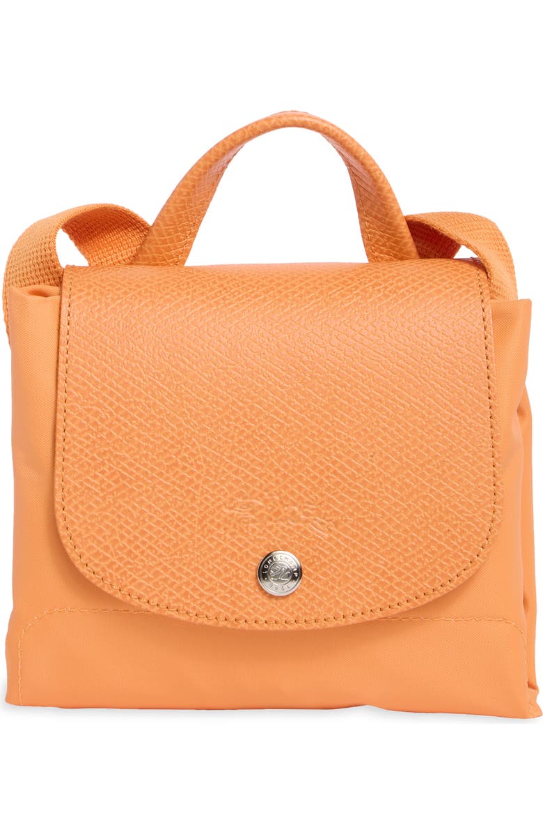 Longchamp Le Pliage Nylon Canvas Backpack, Alternate, color, Orange