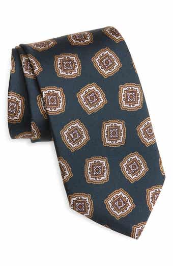 Charest Medallion Silk Tie