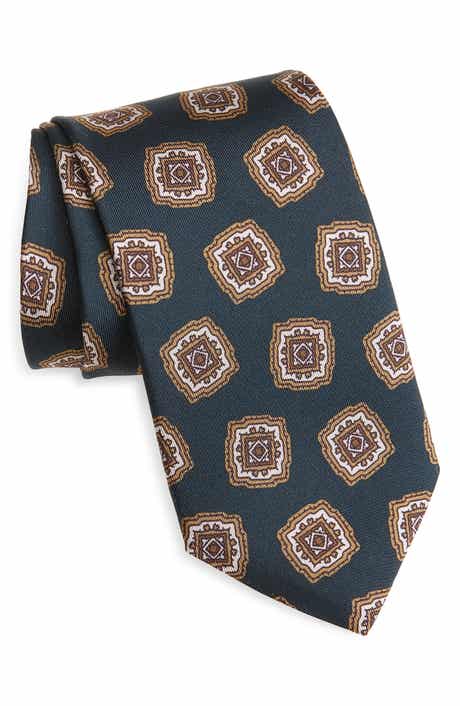 Charest Medallion Silk Tie