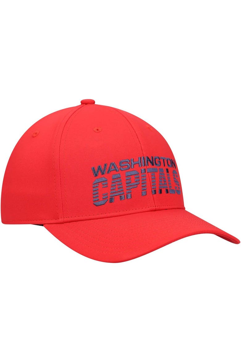 Men's adidas Red Washington Capitals 2021 Locker Room AEROREADY Flex Hat, Alternate, color, Red
