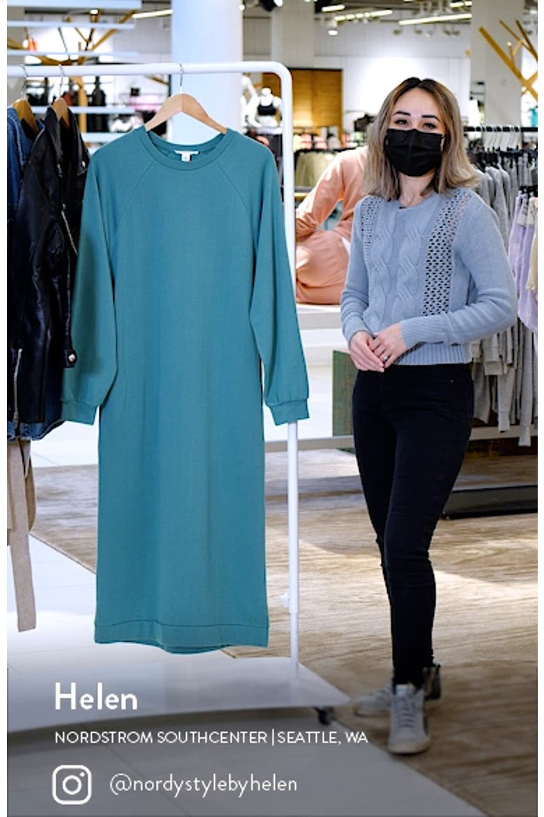 Sweatshirt Midi Dress video