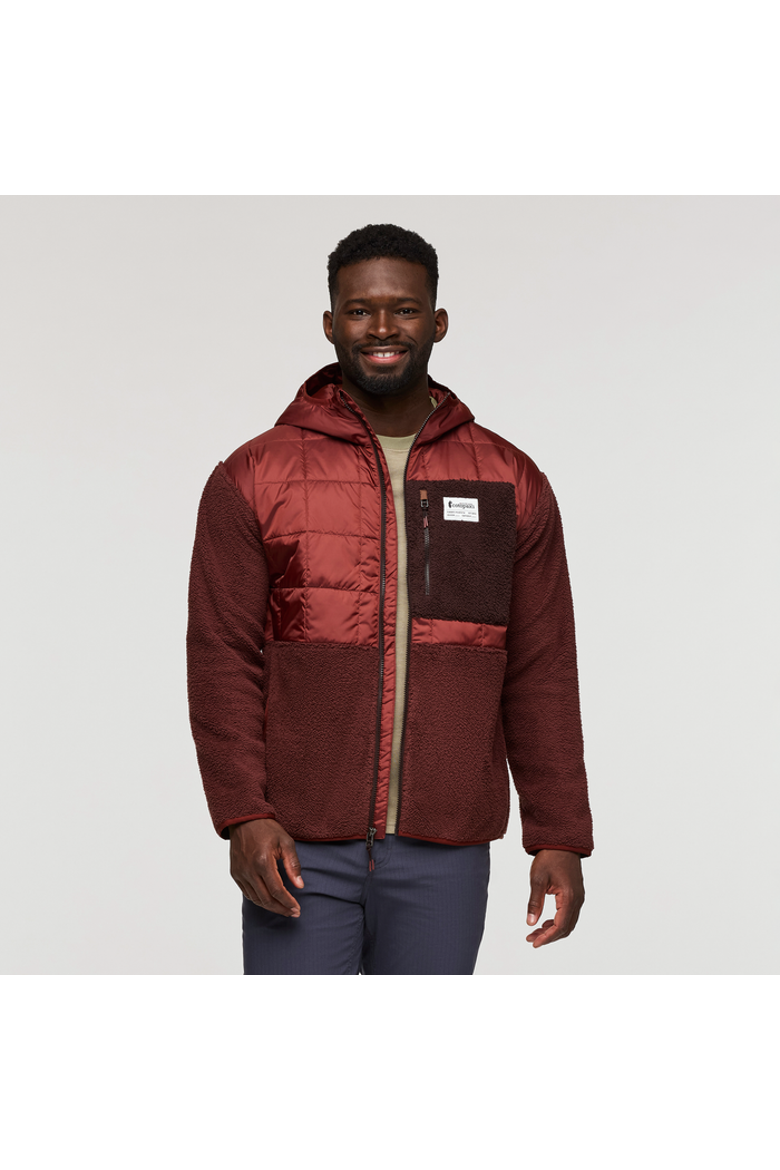 Trico Hybrid Hooded Jacket - Men's, Main, color, Rusty and Chestnut