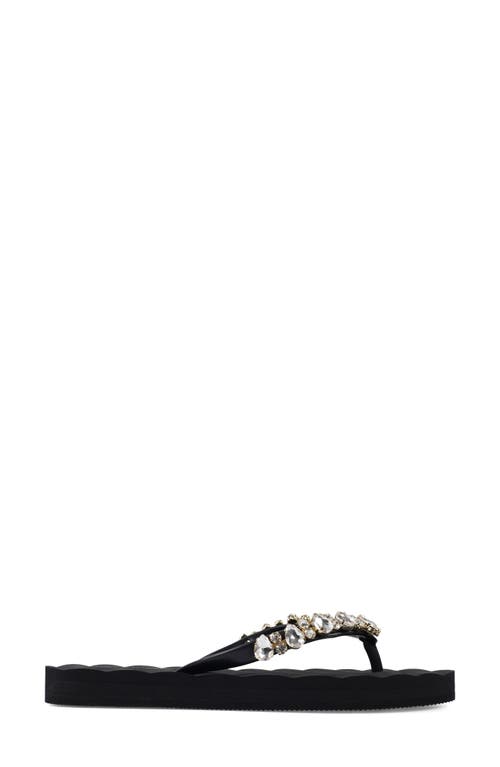 Shop Zigi Queen Flip Flop In Black