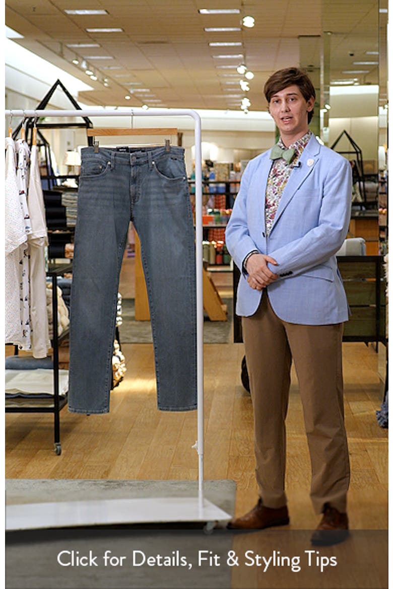 Marcus Slim Straight Leg Jeans video