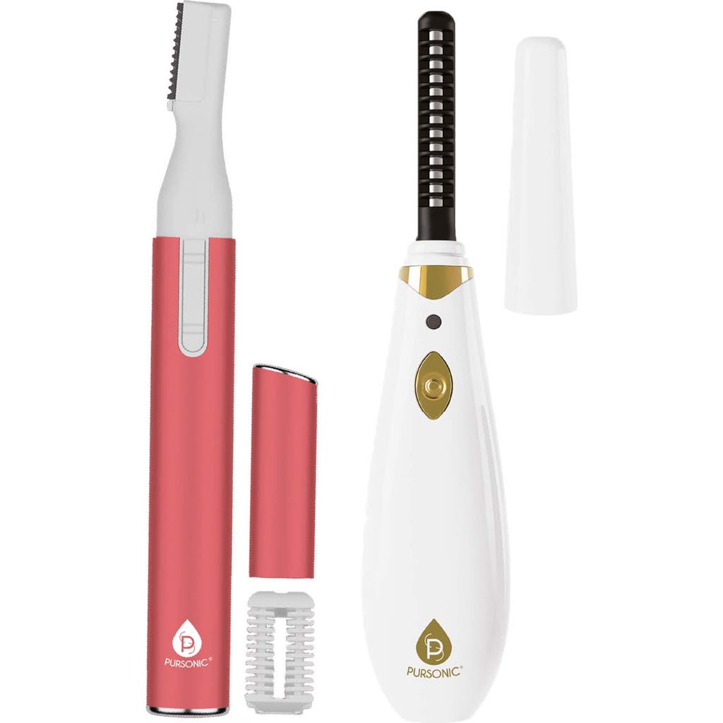 Pursonic The Ultimate Grooming Duo Flawless Skin & Precision Styling Bundle In White