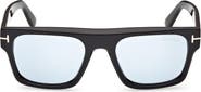 TOM FORD Cyrus 53mm Square Sunglasses