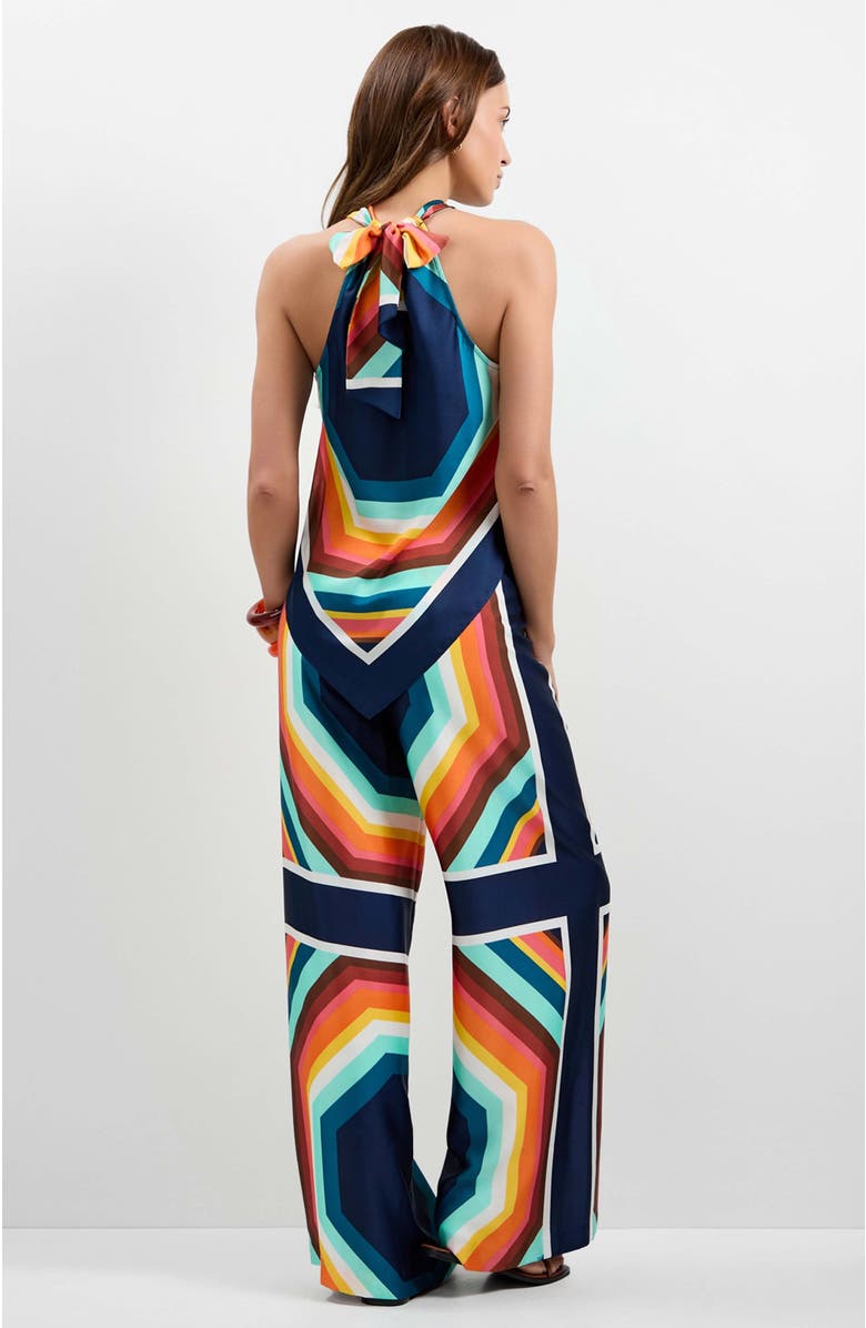 Trina Turk Lavani Halter Neck Top, Alternate, color, Siena