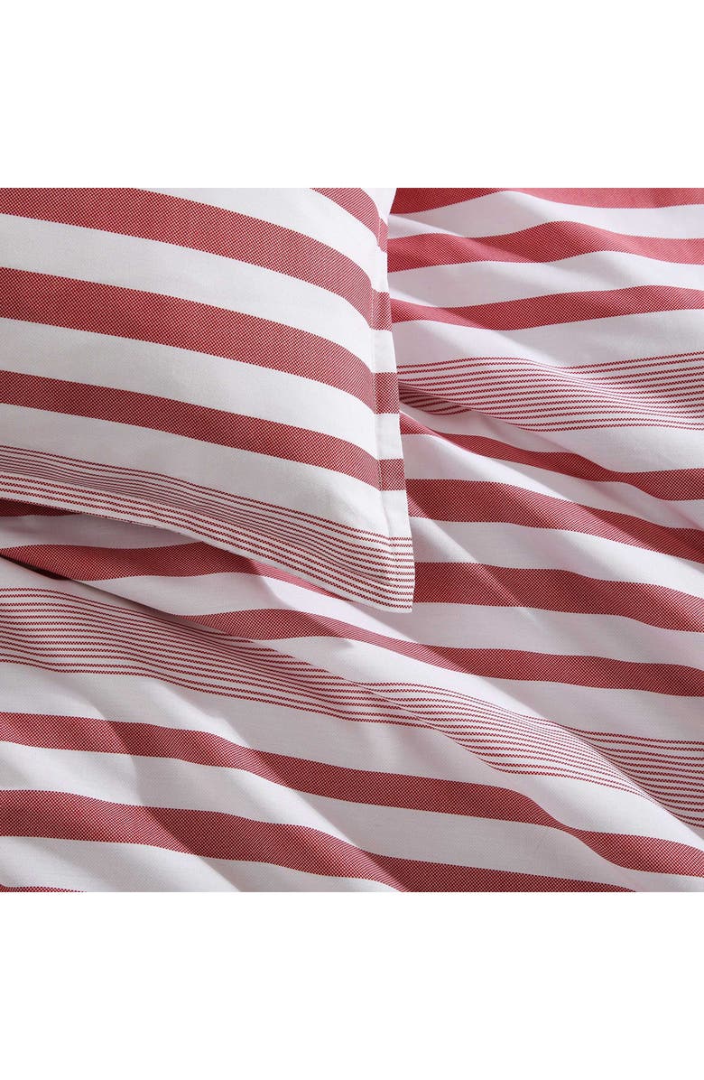 Tommy Hilfiger Mandalay Beach Stripe Comforter & Shams Set, Alternate, color, Ivory/ White/ Red