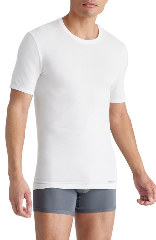 TOMMY JOHN TOMMY JOHN 3-PACK SECOND SKIN STAY TUCKED CREWNECK UNDERSHIRTS