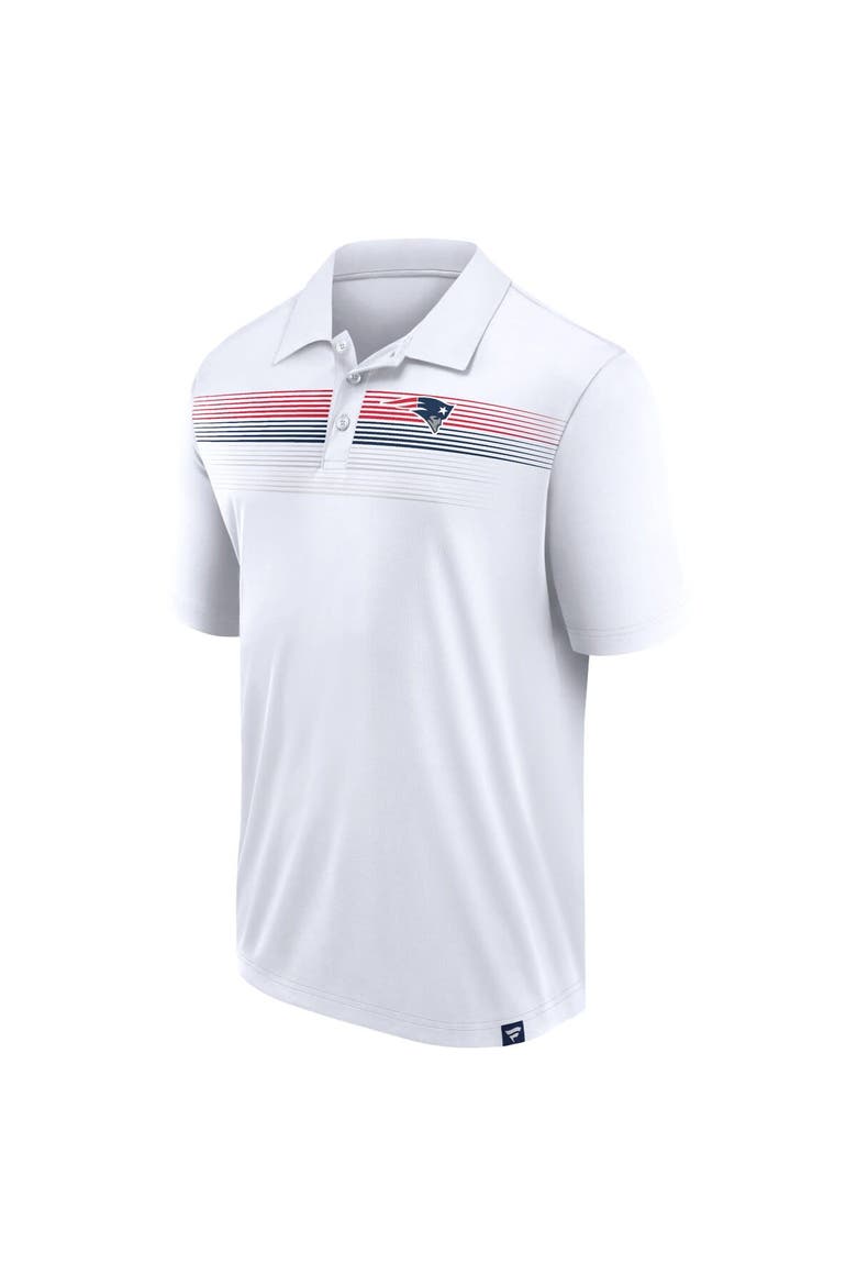 Men's Fanatics Branded White New England Patriots Victory For Us Interlock Polo, Alternate, color, White