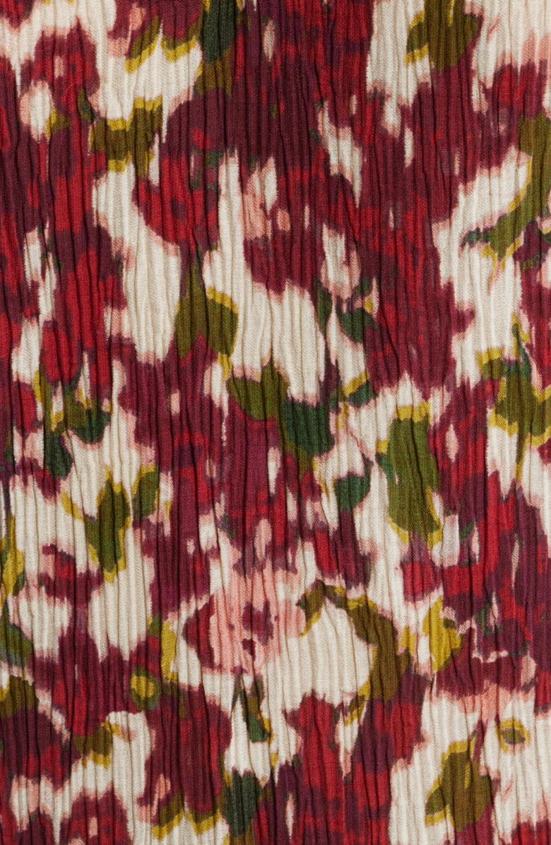 Rails Calista Floral Flutter Sleeve Top, Alternate, color, Cardinal Floral