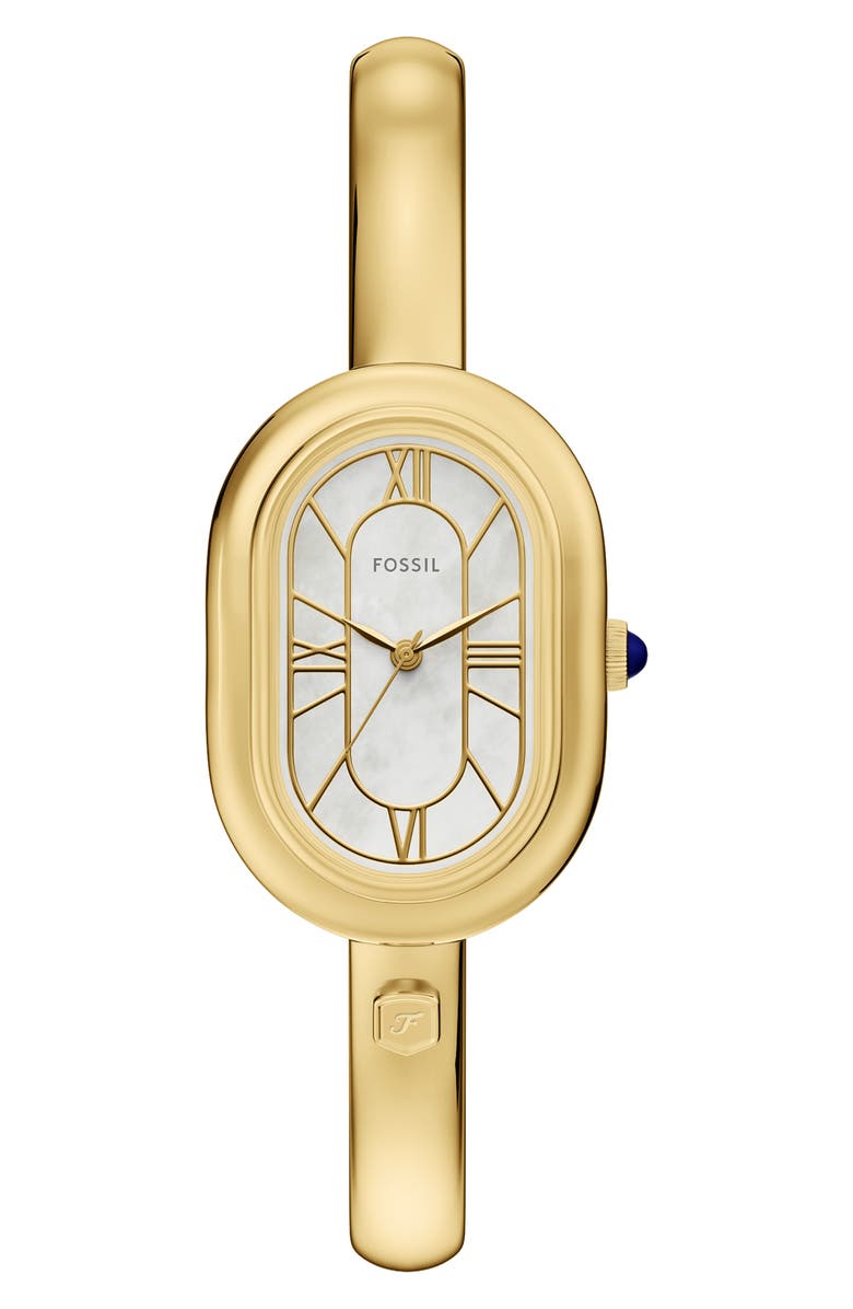 Fossil Sloan Bracelet Watch, 24mm x 36mm, Main, color, Gold