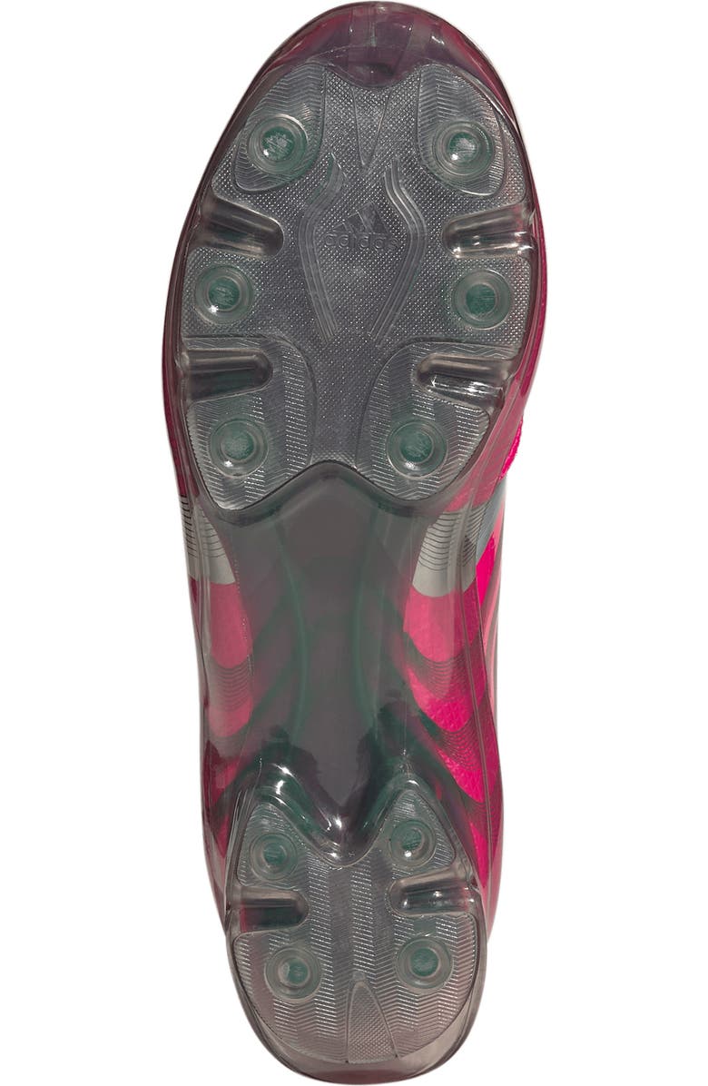 adidas Adiframe F50 Running Sneaker, Alternate, color, Shock Pink/ Green/ Silver