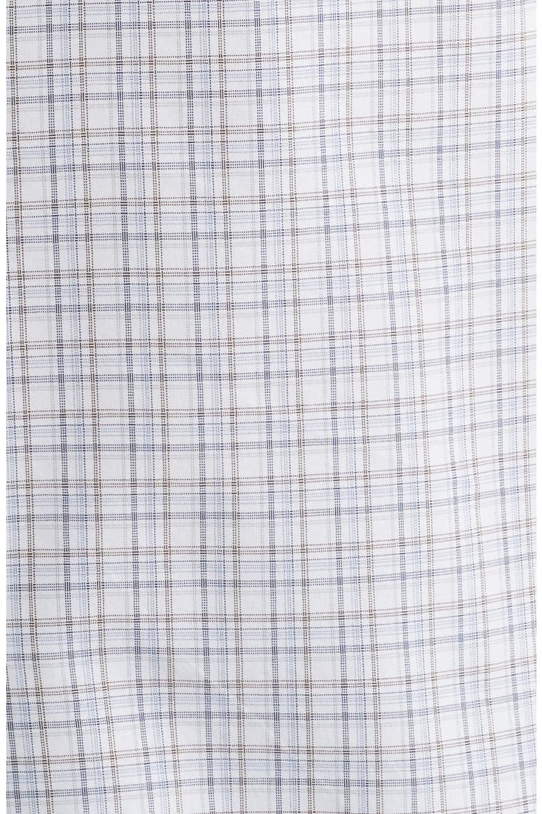 Shadow Check Performance Poplin Button-Down Shirt, Alternate, color, NEBULA BLUE
