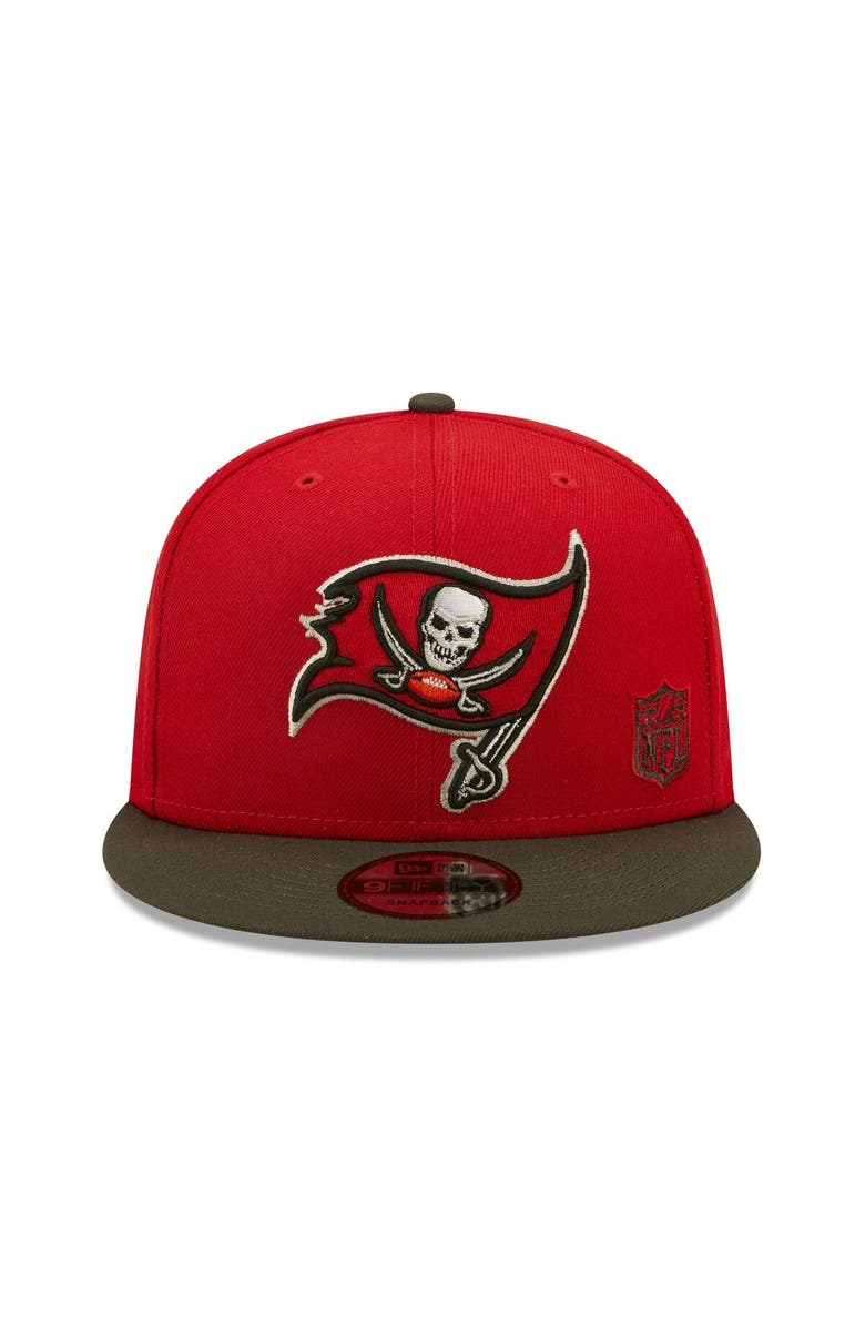 New Era Men's New Era  Red/Pewter Tampa Bay Buccaneers  Flawless 9FIFTY Snapback Hat, Alternate, color, 