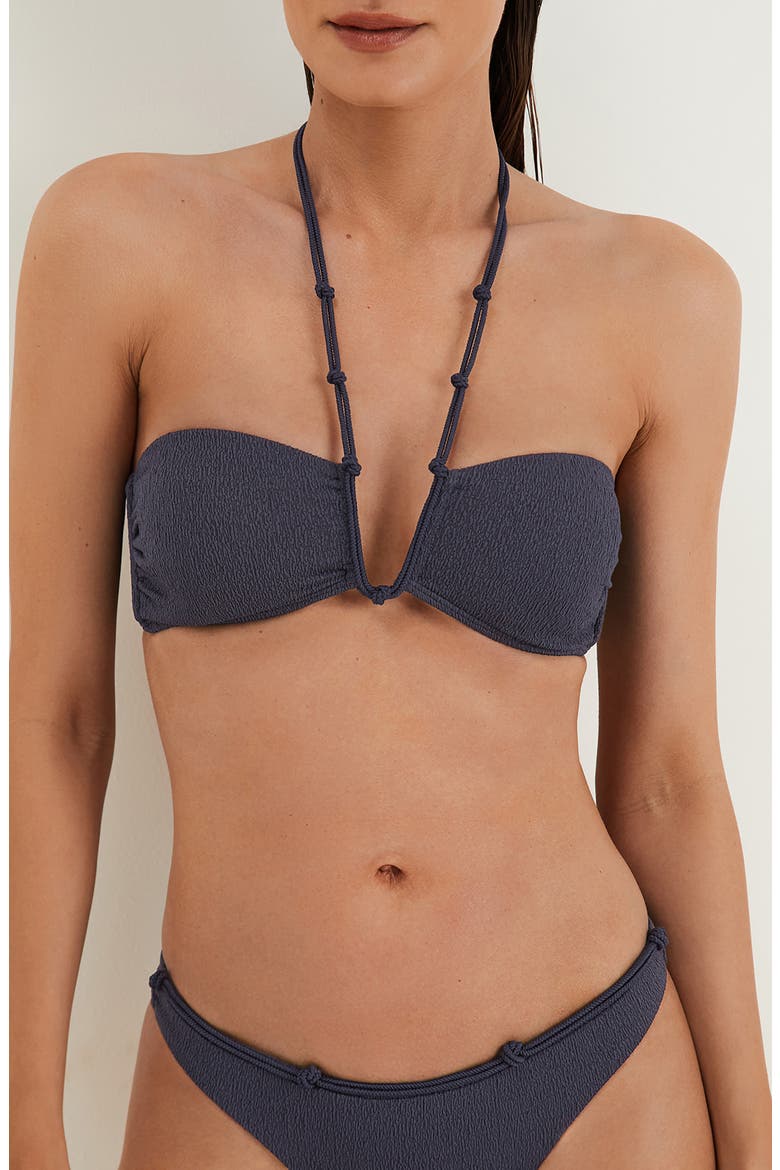 Firenze Clea Full Coverage Bikini Bottoms, Alternate, color, BLUE