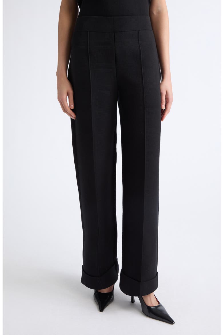Thomas Straight Leg Pants, Main, color, BLACK