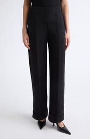 Lafayette 148 New York Thomas Straight Leg Pants