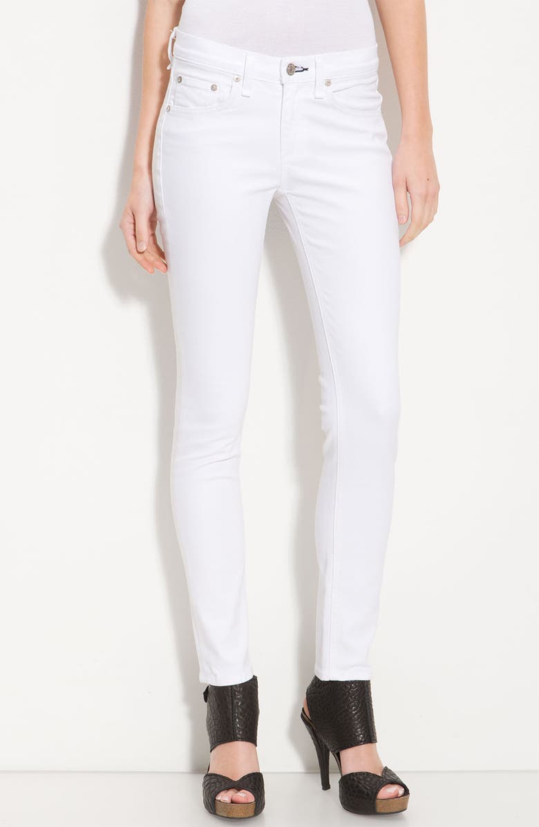 rag & bone/JEAN Skinny Stretch Jeans, Main, color,