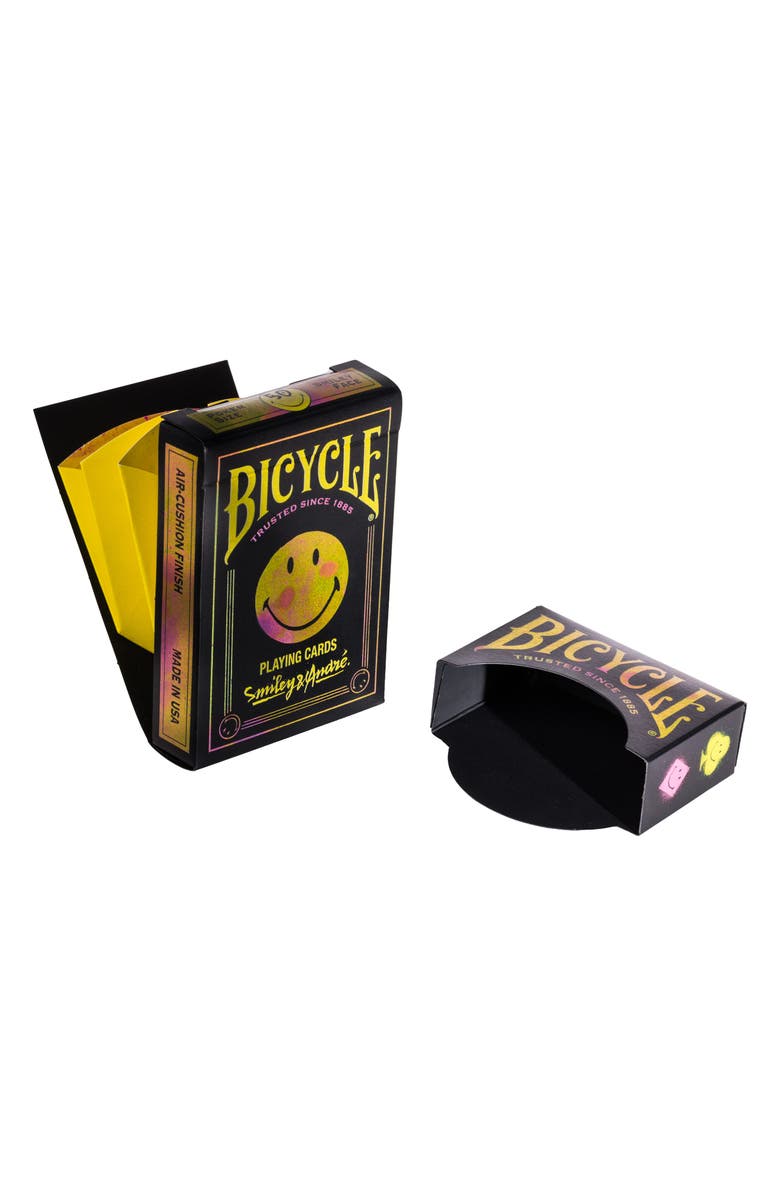 Bicycle Smiley<sup>®</sup> x André Bicycle Limited Edition Playing Cards, Alternate, color,