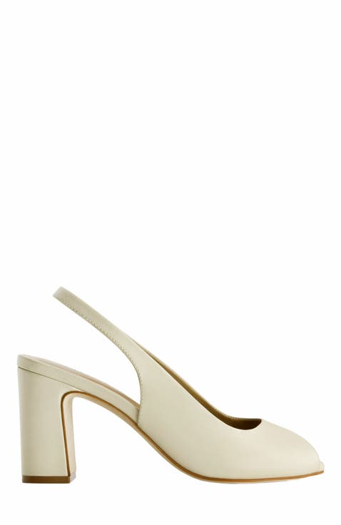 Adell Peep Toe Slingback