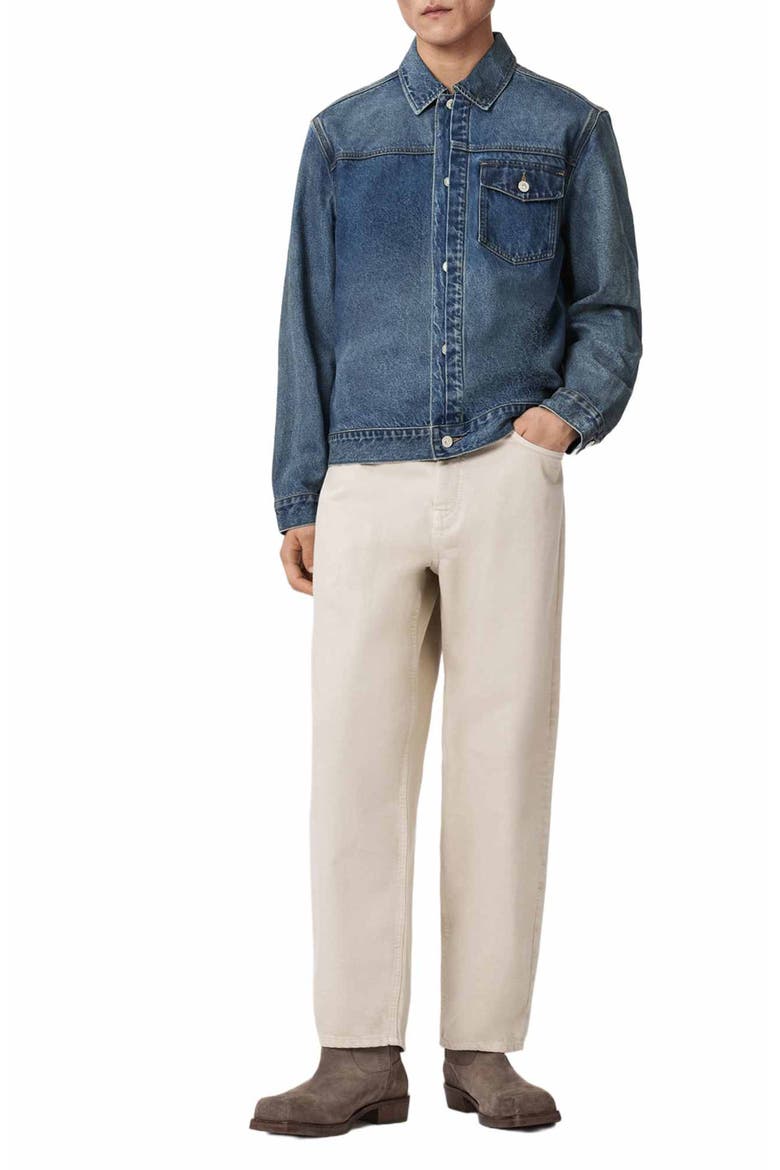 Roth Denim Jacket, Alternate, color, DARK INDIGO