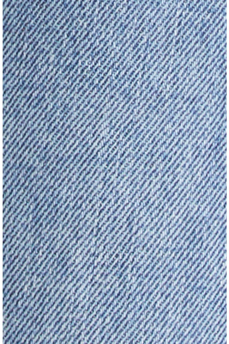 Couture Seam Straight Leg Jeans, Alternate, color, MEDIUM BLUE