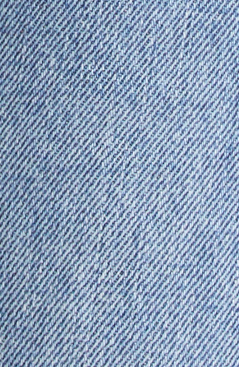 Givenchy Couture Seam Straight Leg Jeans, Alternate, color, Medium Blue