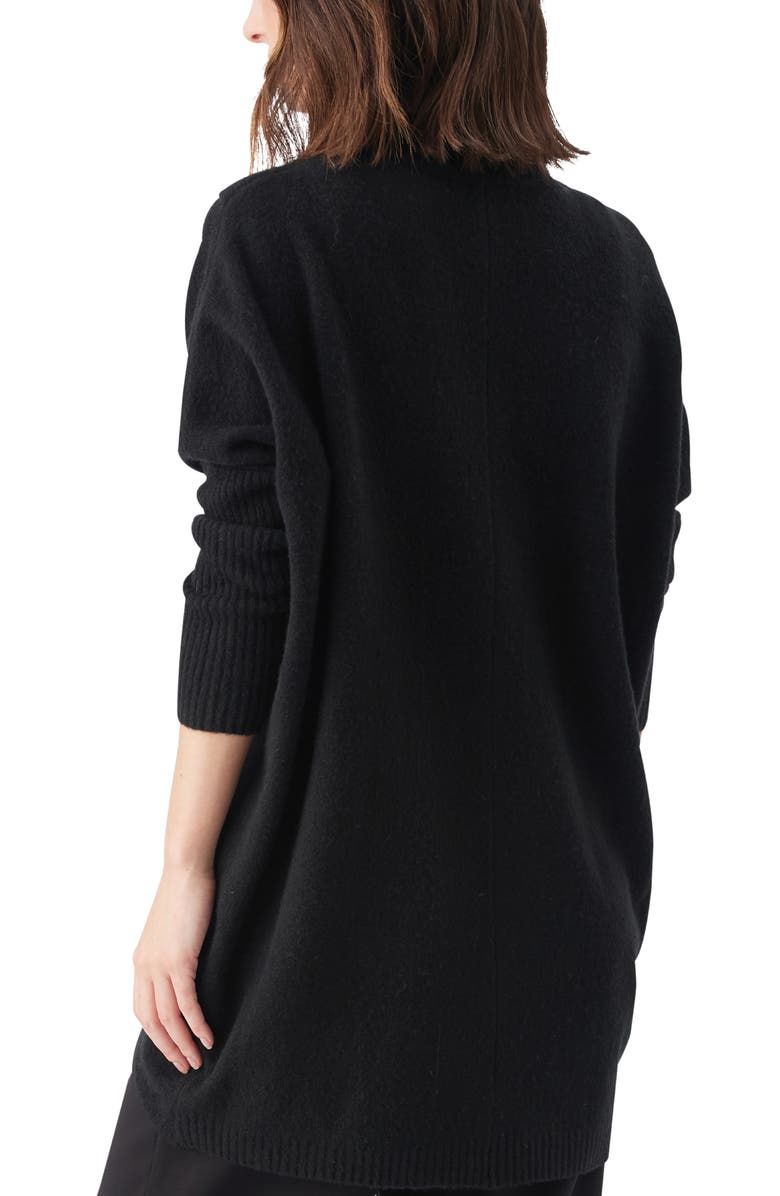 Ripe Maternity Hallie Cross Over Knit, Alternate, color, Black