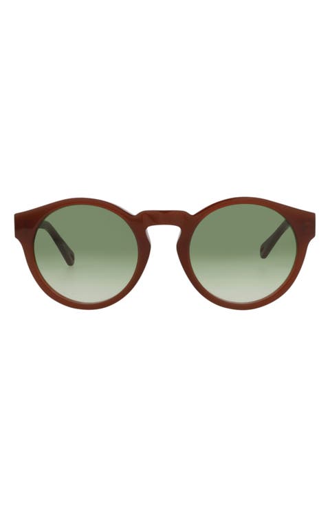 52mm Round Sunglasses