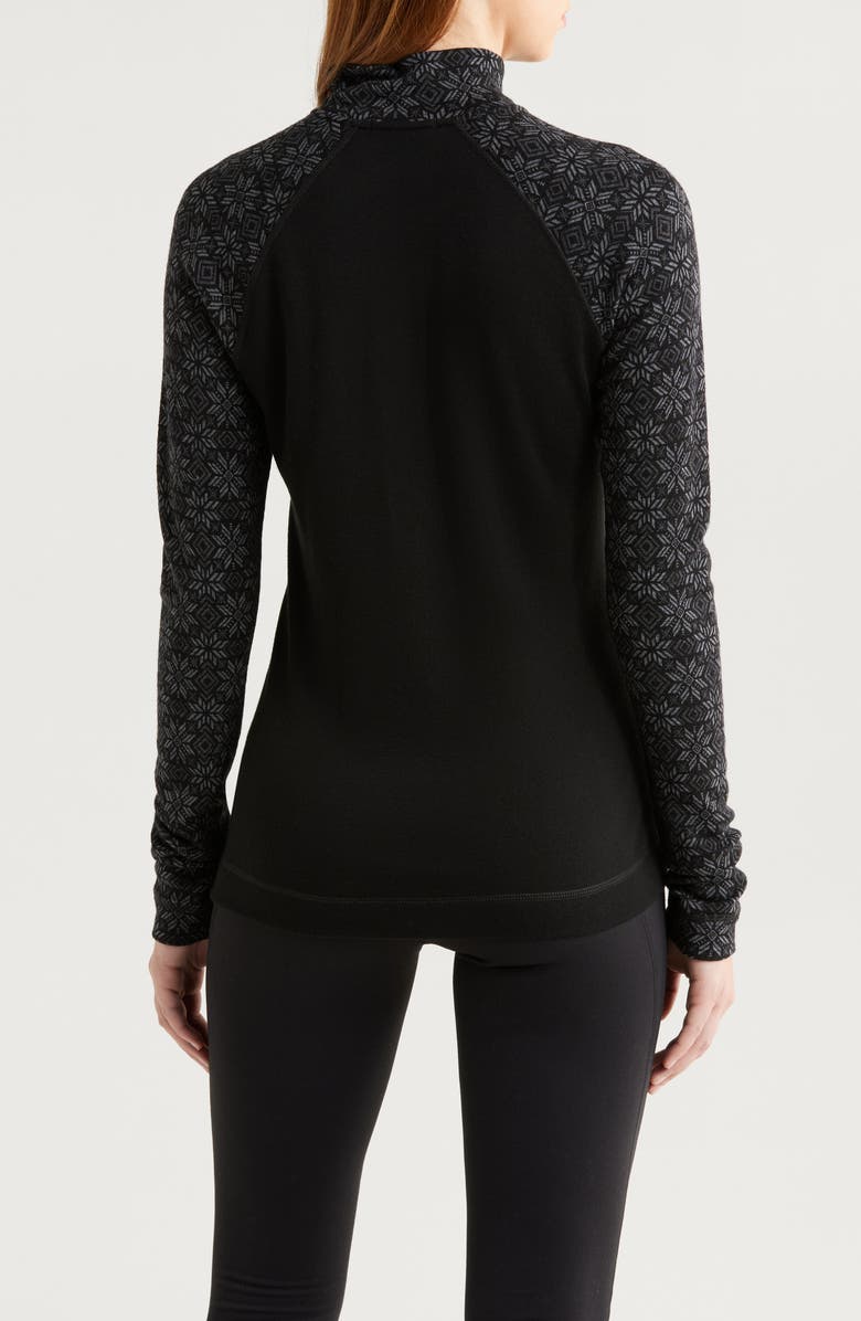 Smartwool Classic Themal Merino Wool Base Layer Quarter Zip Top, Alternate, color, 