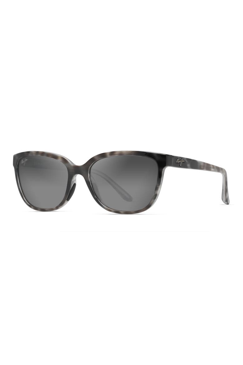 Honi 54mm PolarizedPlus2® Cat Eye Sunglasses, Alternate, color, GREY TORTOISE STRIPE