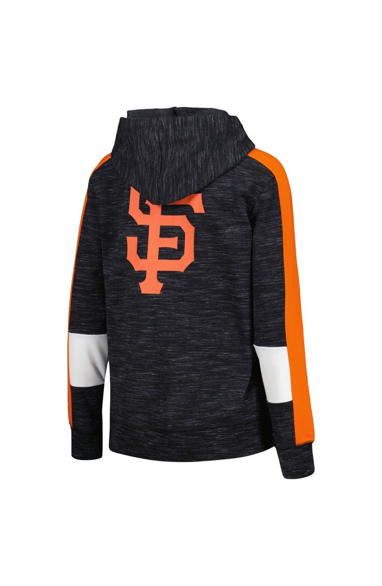 New Era Women's New Era Black San Francisco Giants Colorblock Full-Zip Hoodie, Alternate, color, 